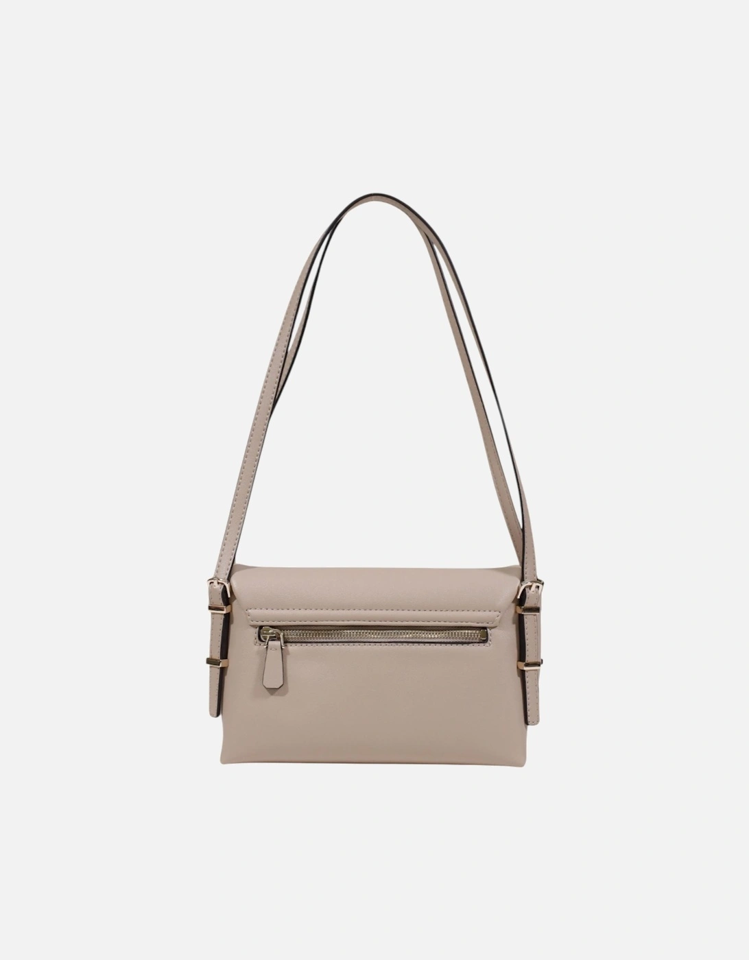 Handbag with Magnet Fastening and Multiple Pockets Women - Beige Bags
