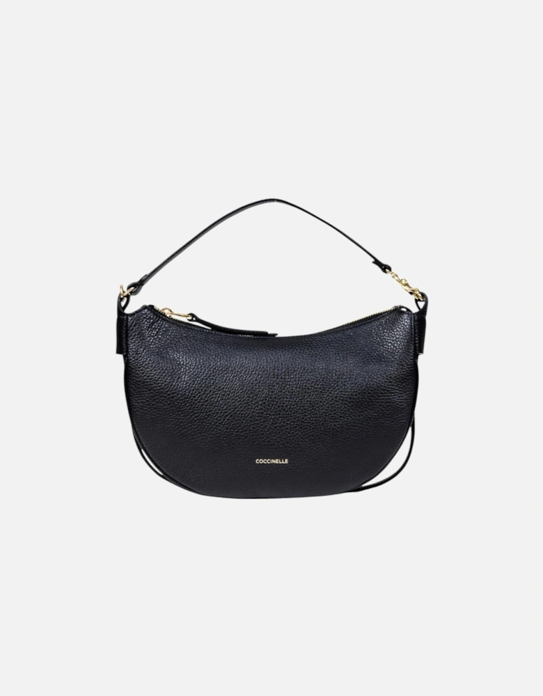 Handbag with Shoulder Strap and Inside Pockets Women - Black Bags