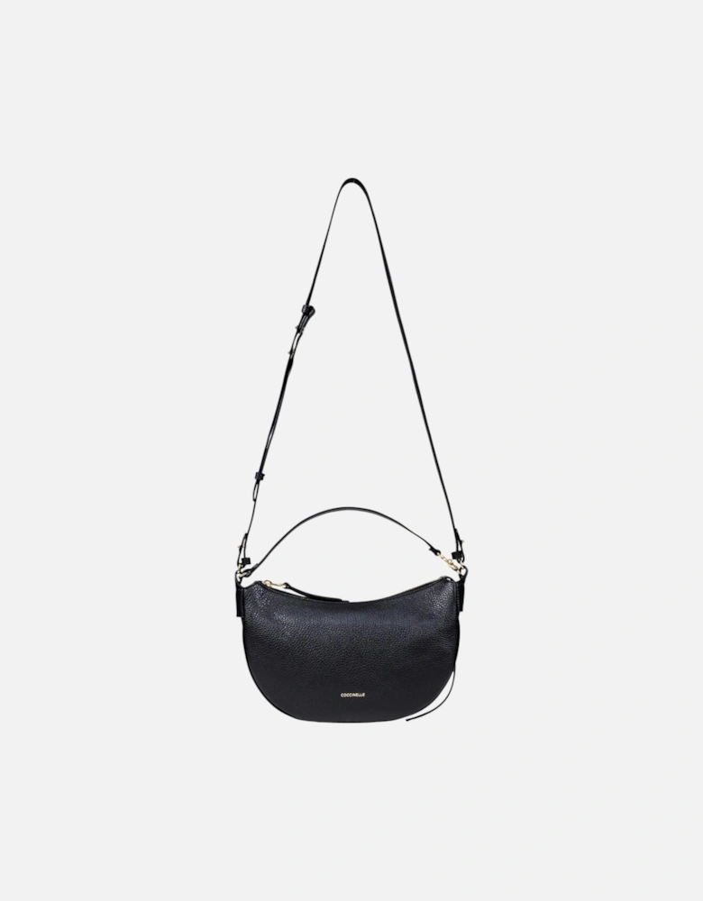 Handbag with Shoulder Strap and Inside Pockets Women - Black Bags