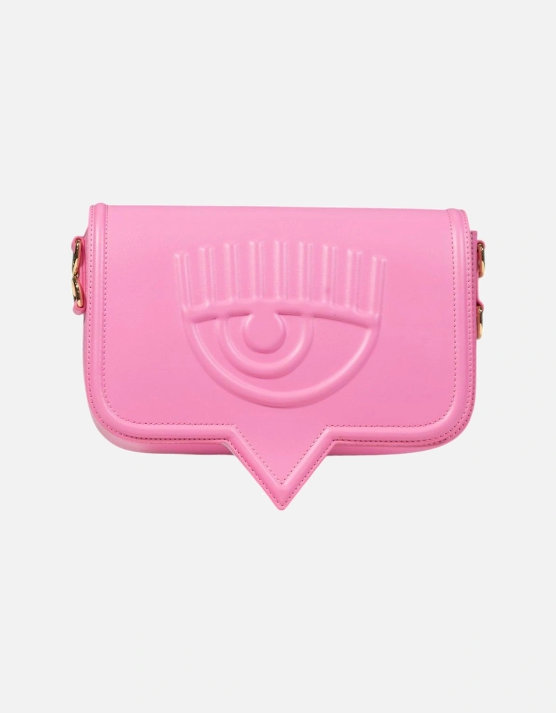 Polyurethane Button Fastening Shoulder Bag Women - Pink, 4 of 3