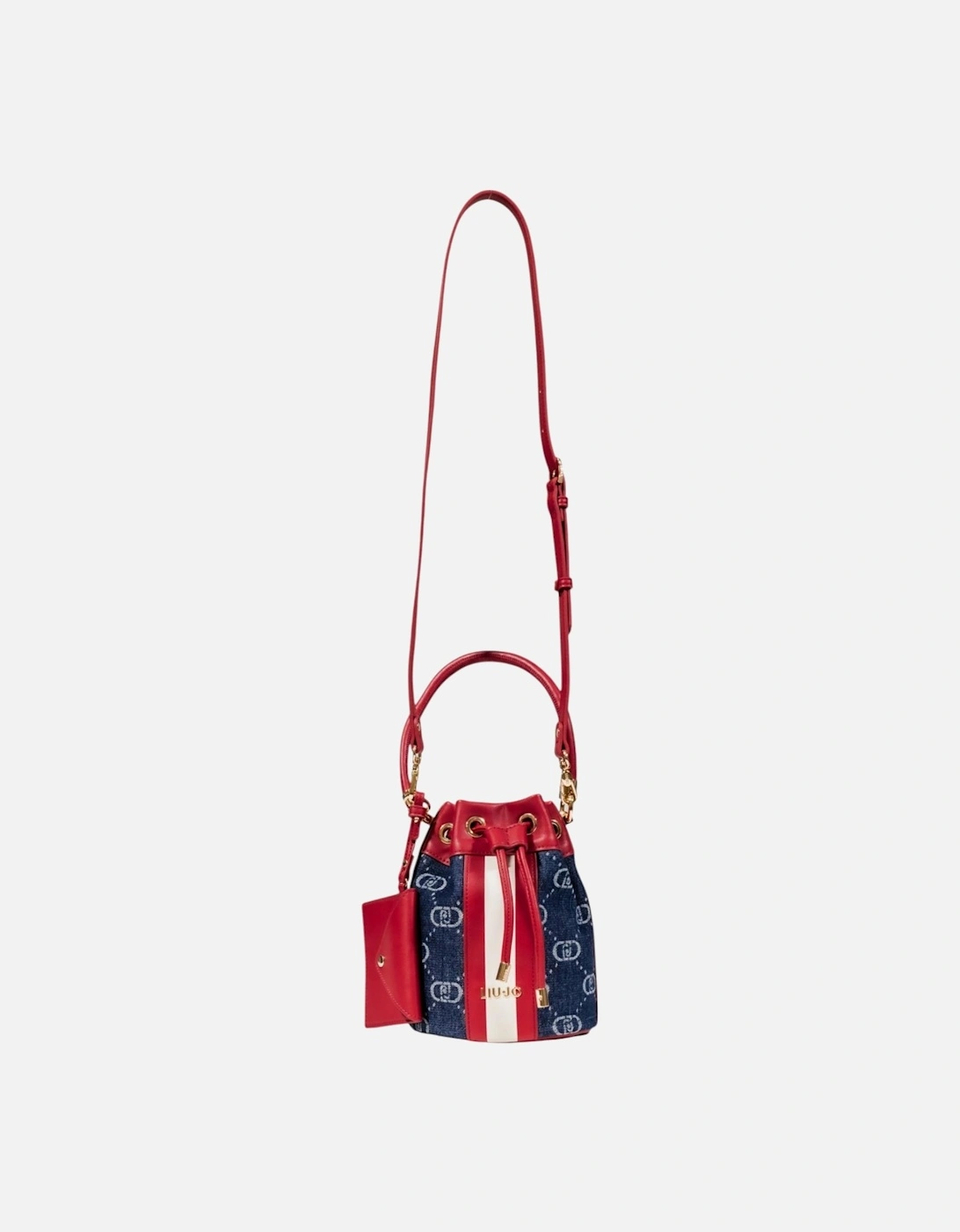 Handbag with Shoulder Strap and Lace Fastening Women - Blue Bags, 4 of 3