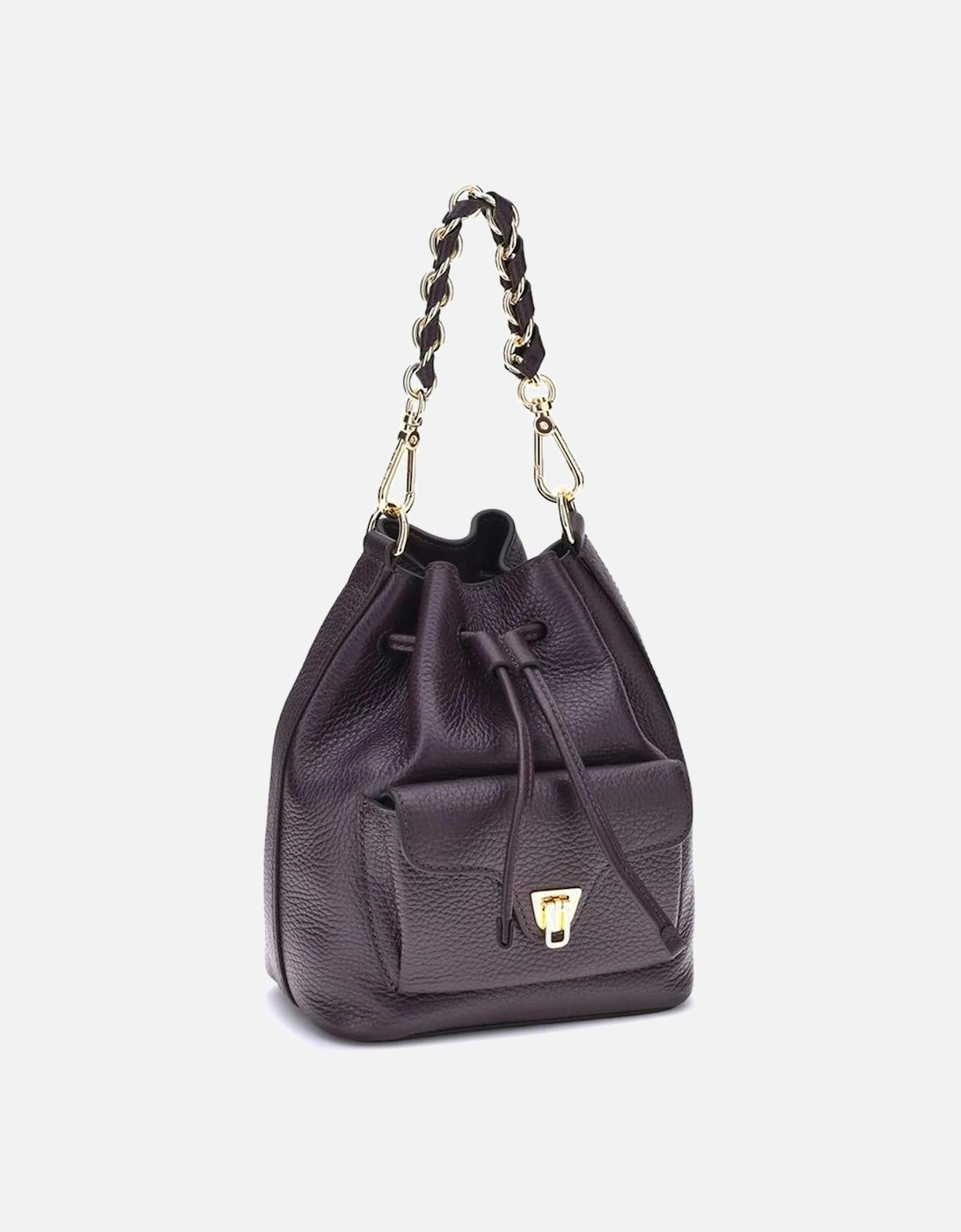 Beat Generation Bucket Bag with Plectrum Closure Women - Purple