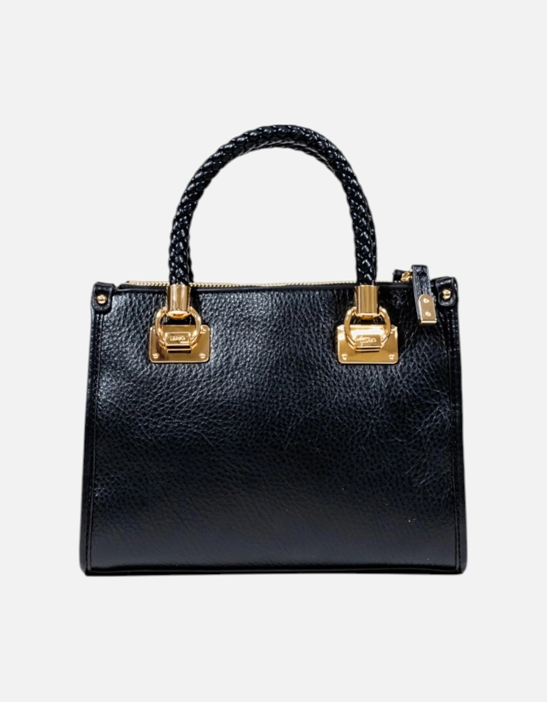 Handbag with Zip and Shoulder Strap Women - Black Bags