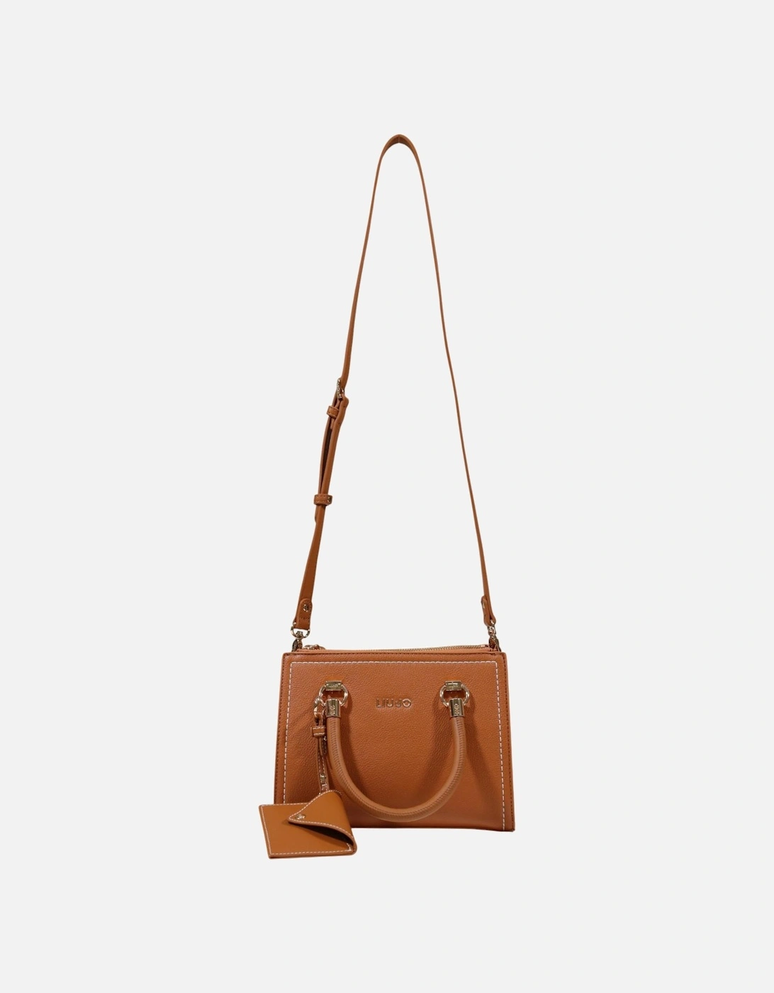Handbag with Shoulder Strap and Zip Fastening Women - Brown Bags, 4 of 3