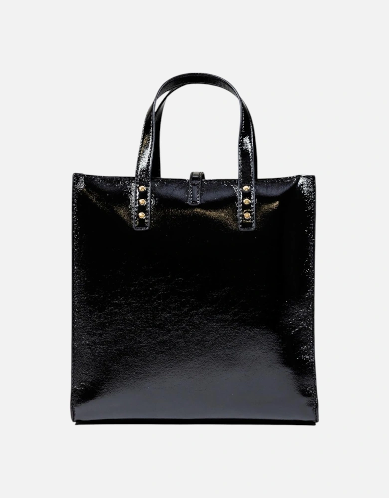 Handbag with Shoulder Strap and Inside Pockets Women - Black Bags