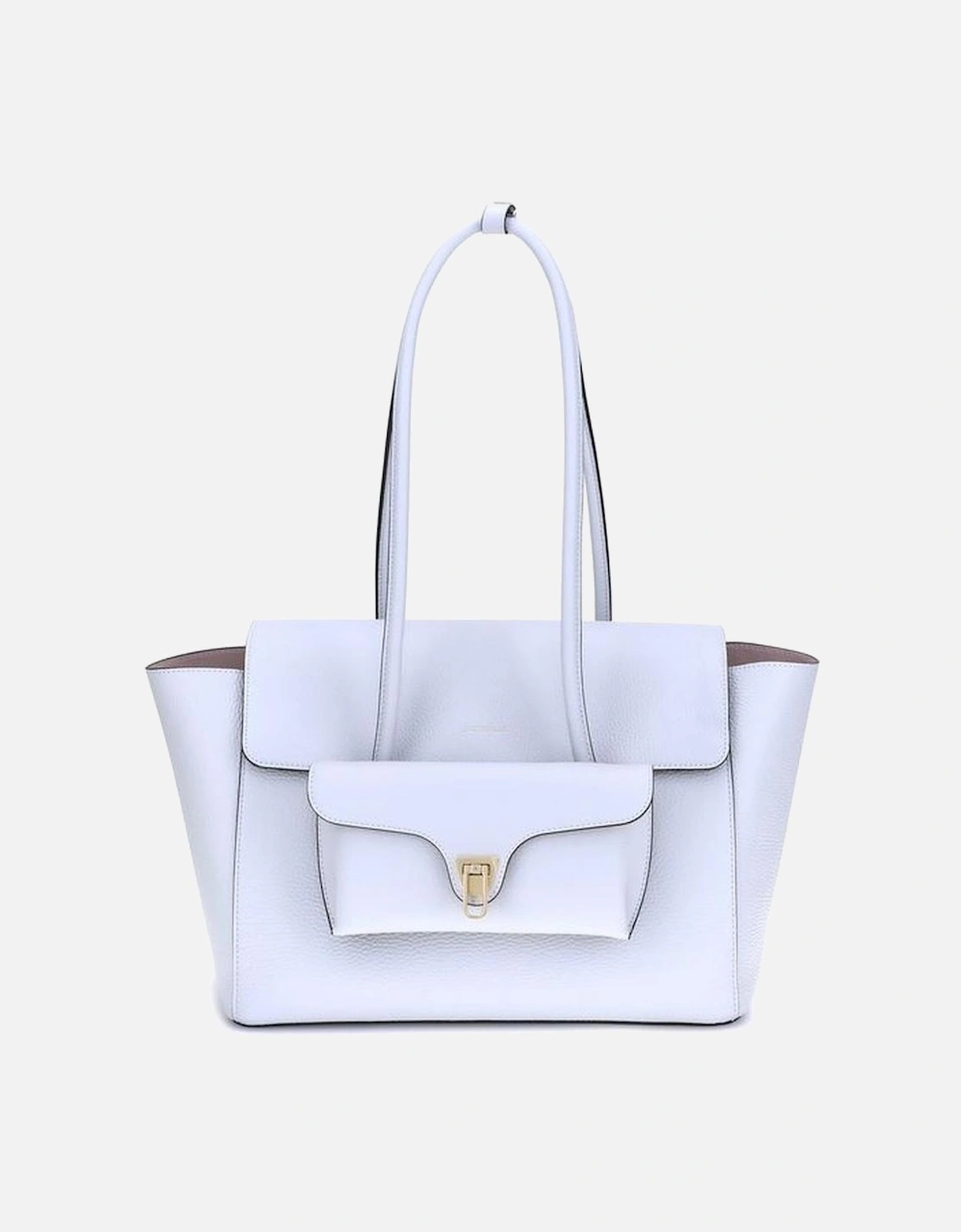Double Bit Shoulder Bag with Detachable Clutch Women - White, 5 of 4