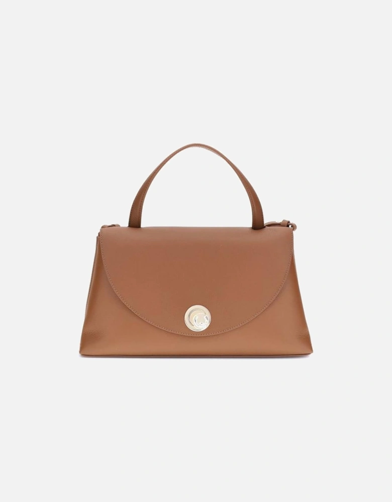 Nikla Medium Leather Shoulder Bag Women - Brown