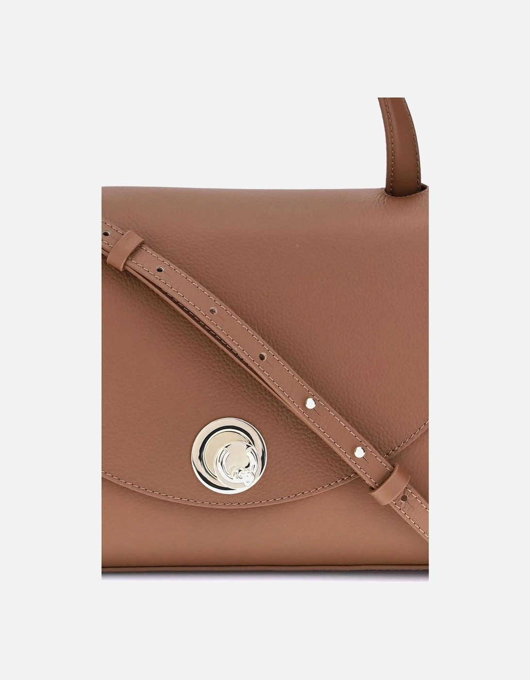Nikla Medium Leather Shoulder Bag Women - Brown