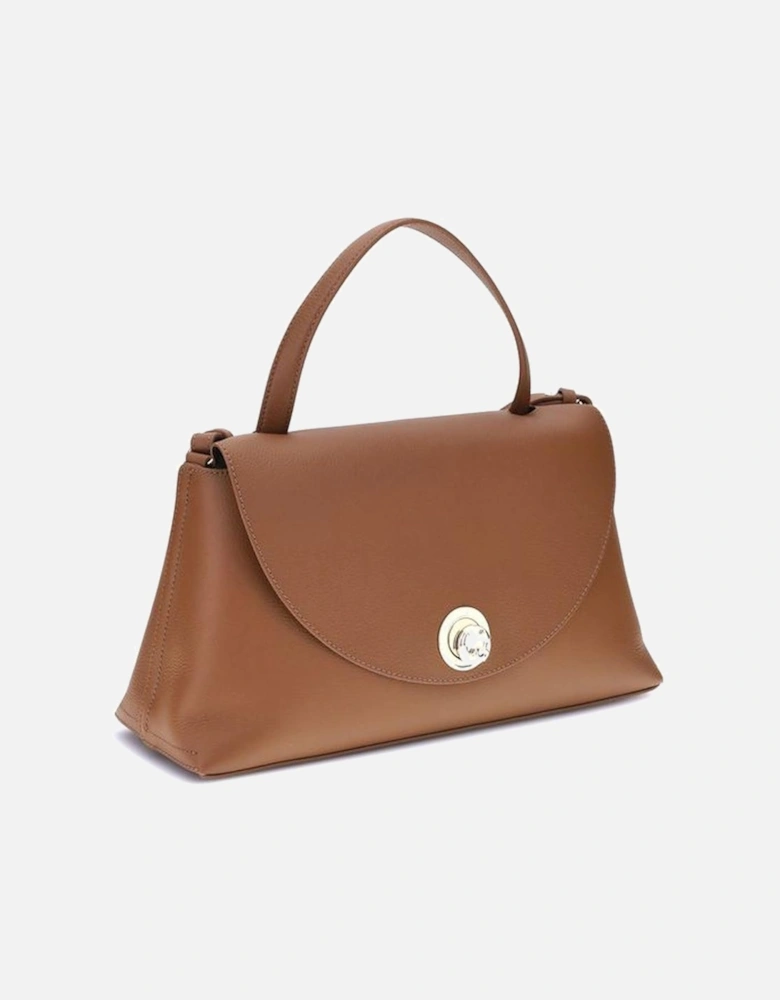 Nikla Medium Leather Shoulder Bag Women - Brown