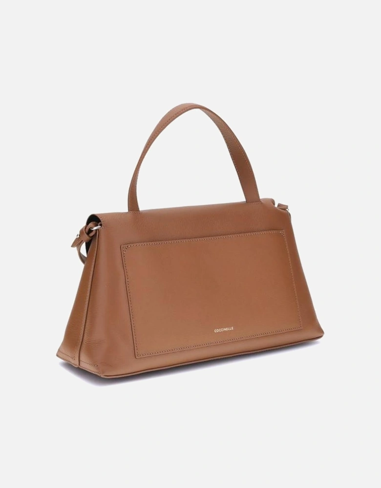 Nikla Medium Leather Shoulder Bag Women - Brown