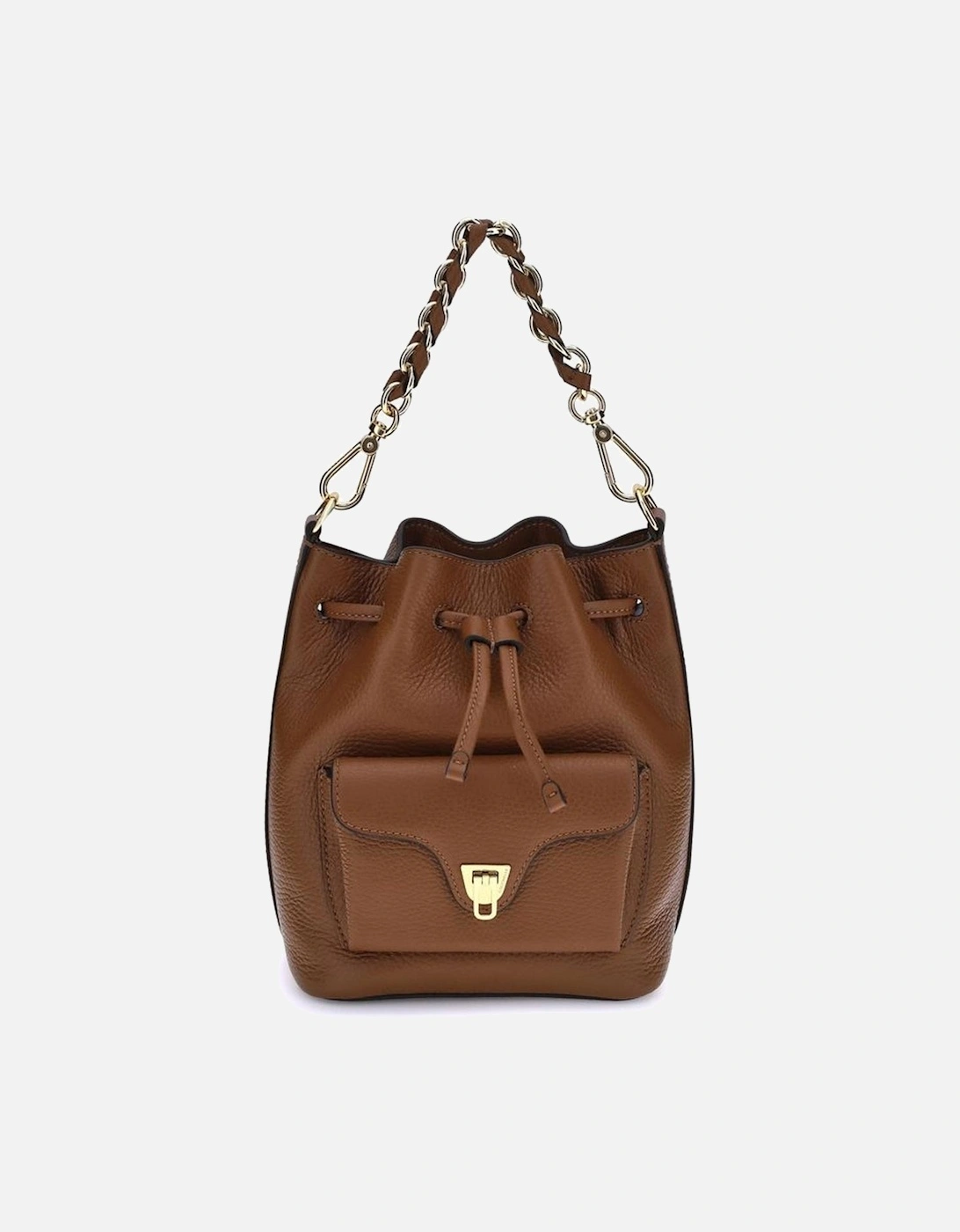 Beat Generation Bucket Bag with Plectrum Closure Women - Brown, 5 of 4