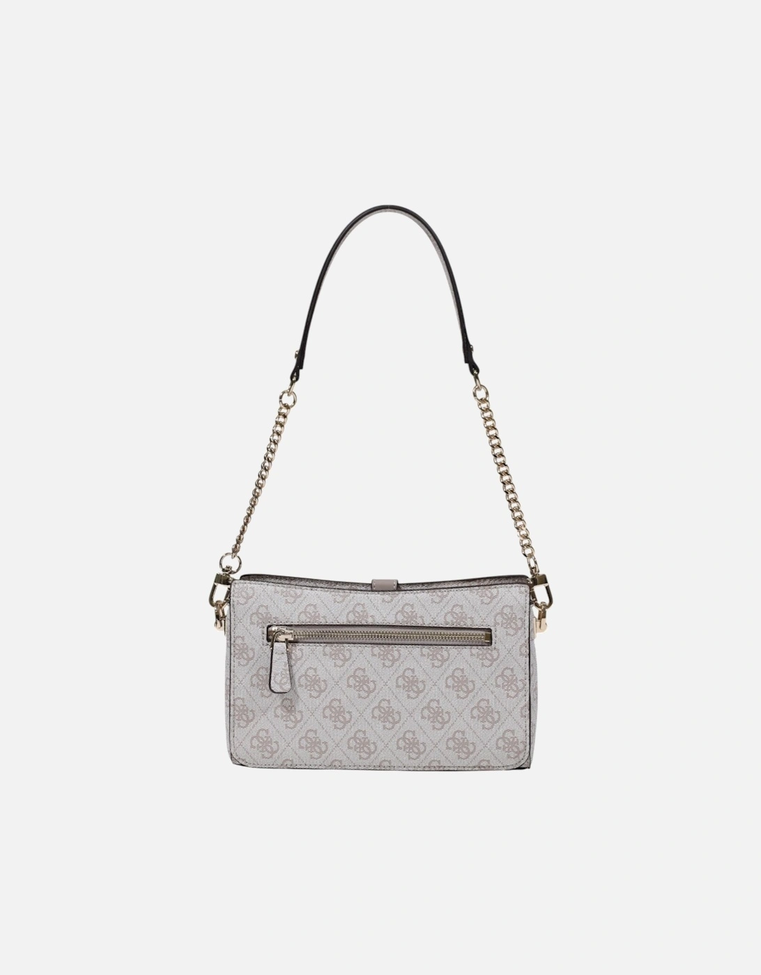 Handbag with Shoulder Strap and Inside Pockets Women - Beige Bags