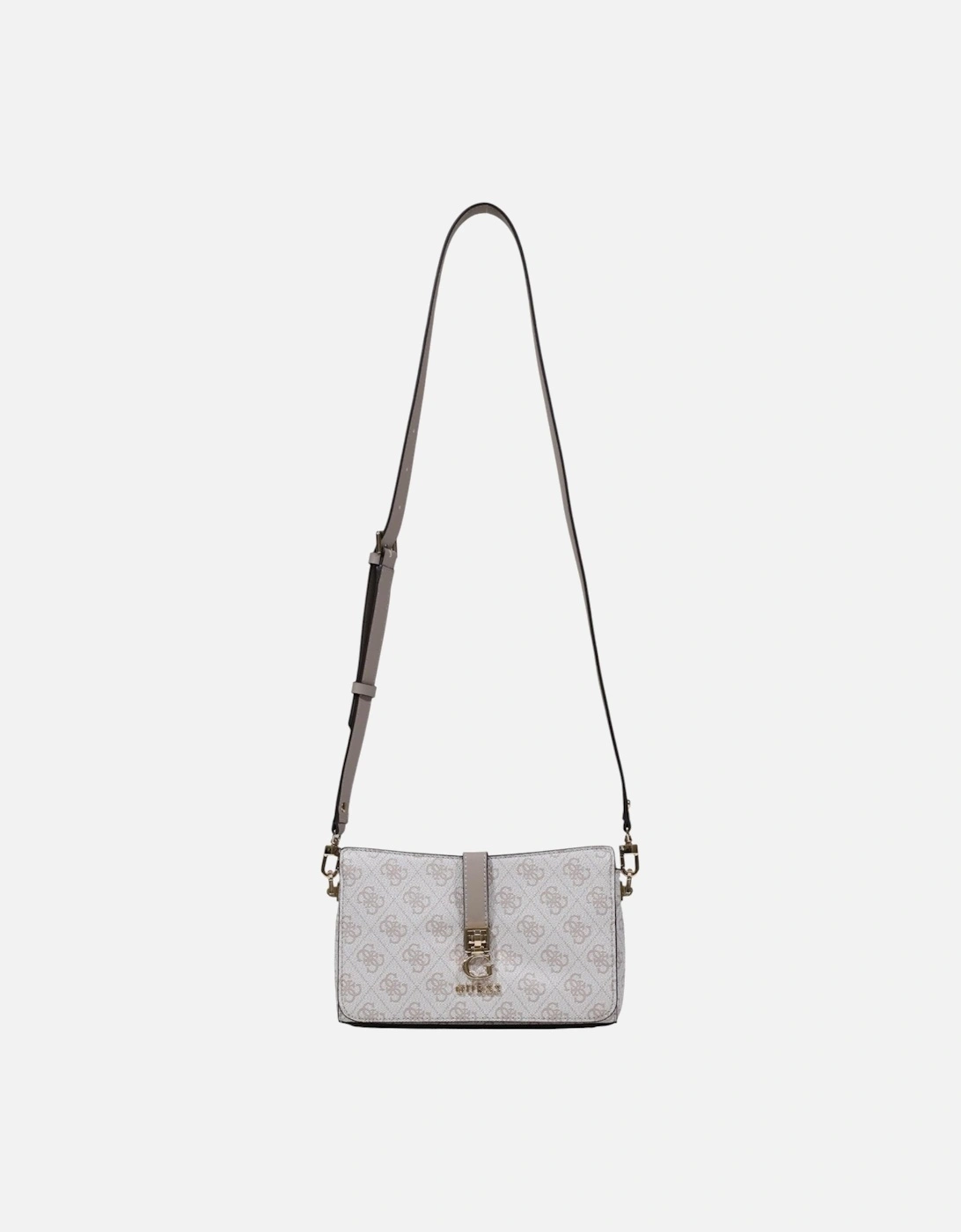 Handbag with Shoulder Strap and Inside Pockets Women - Beige Bags, 4 of 3