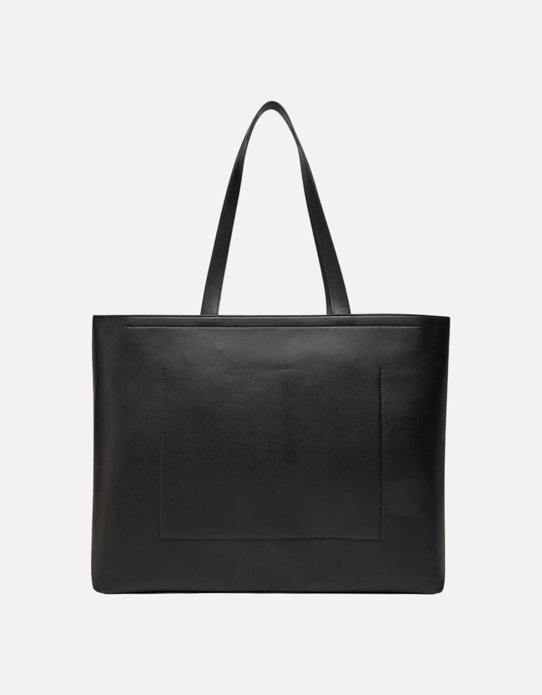 Handbag with Zip and Inside Pockets Women - Black Bags