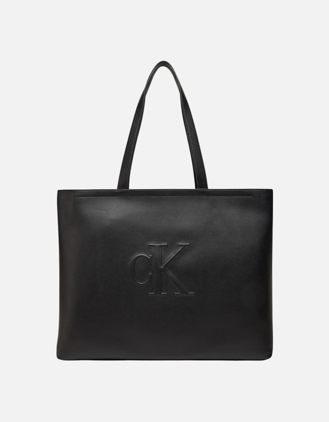 Handbag with Zip and Inside Pockets Women - Black Bags, 4 of 3