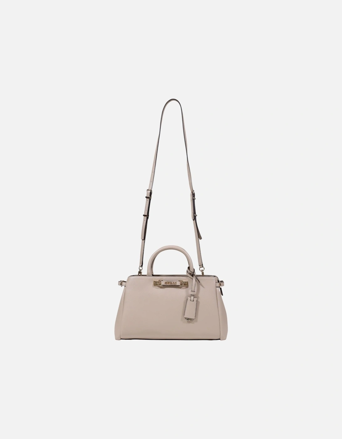 Handbag with Zip and Shoulder Strap Women - Beige Bags, 4 of 3