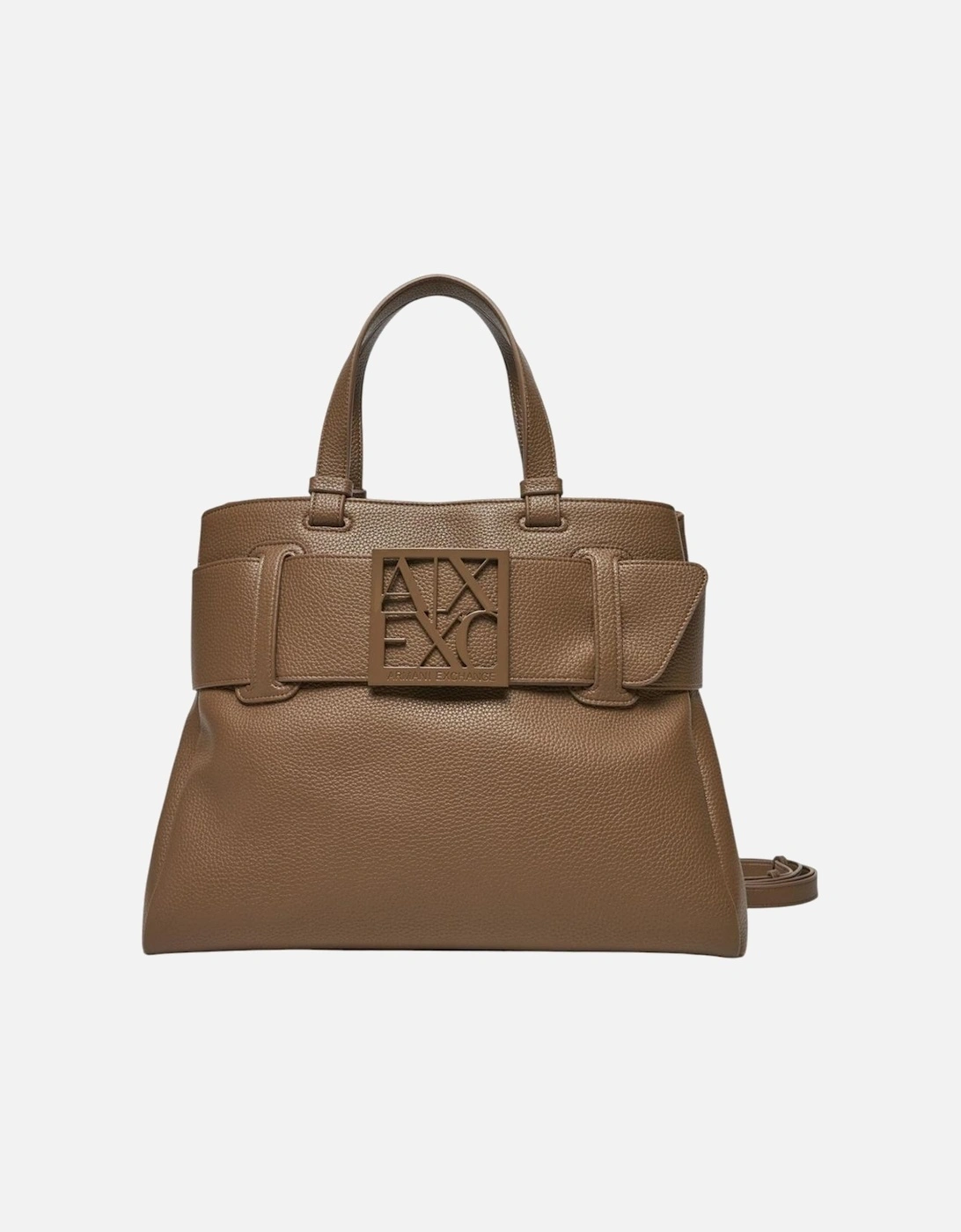Magnetic Fastening Bag with Inside Pockets Women - Brown, 4 of 3