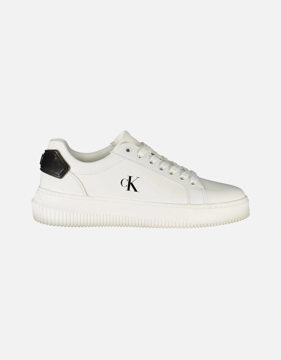Urban Elegance Bold Contrast Sports Shoes Women - White Sneakers, 4 of 3