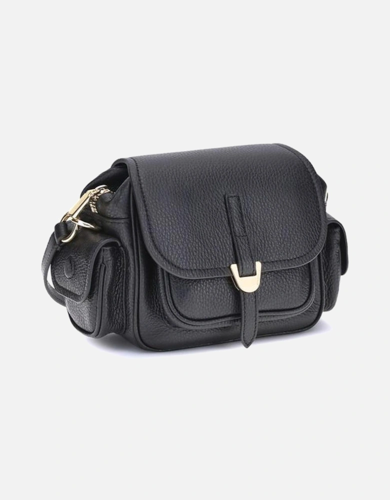 Campus Mini Grained Leather Handbag Women - Black Shoulder Bags