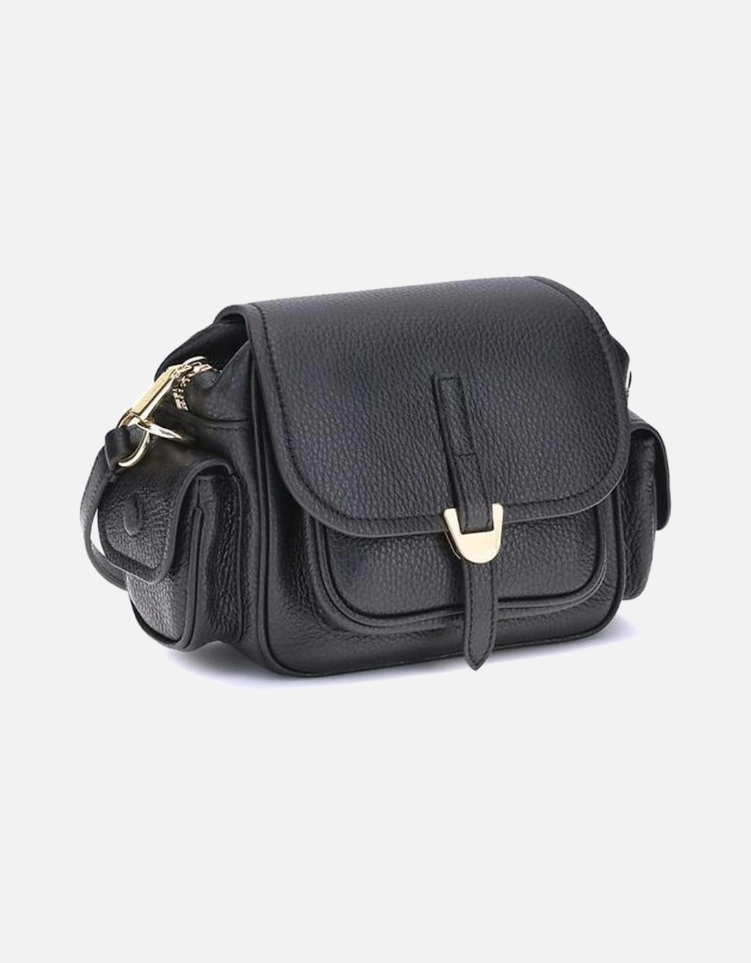 Campus Mini Grained Leather Handbag Women - Black Shoulder Bags