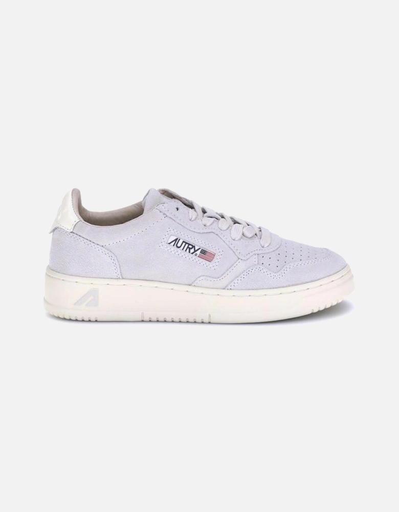 Medalist Low Leather Perforated Toe Sneakers Women - White