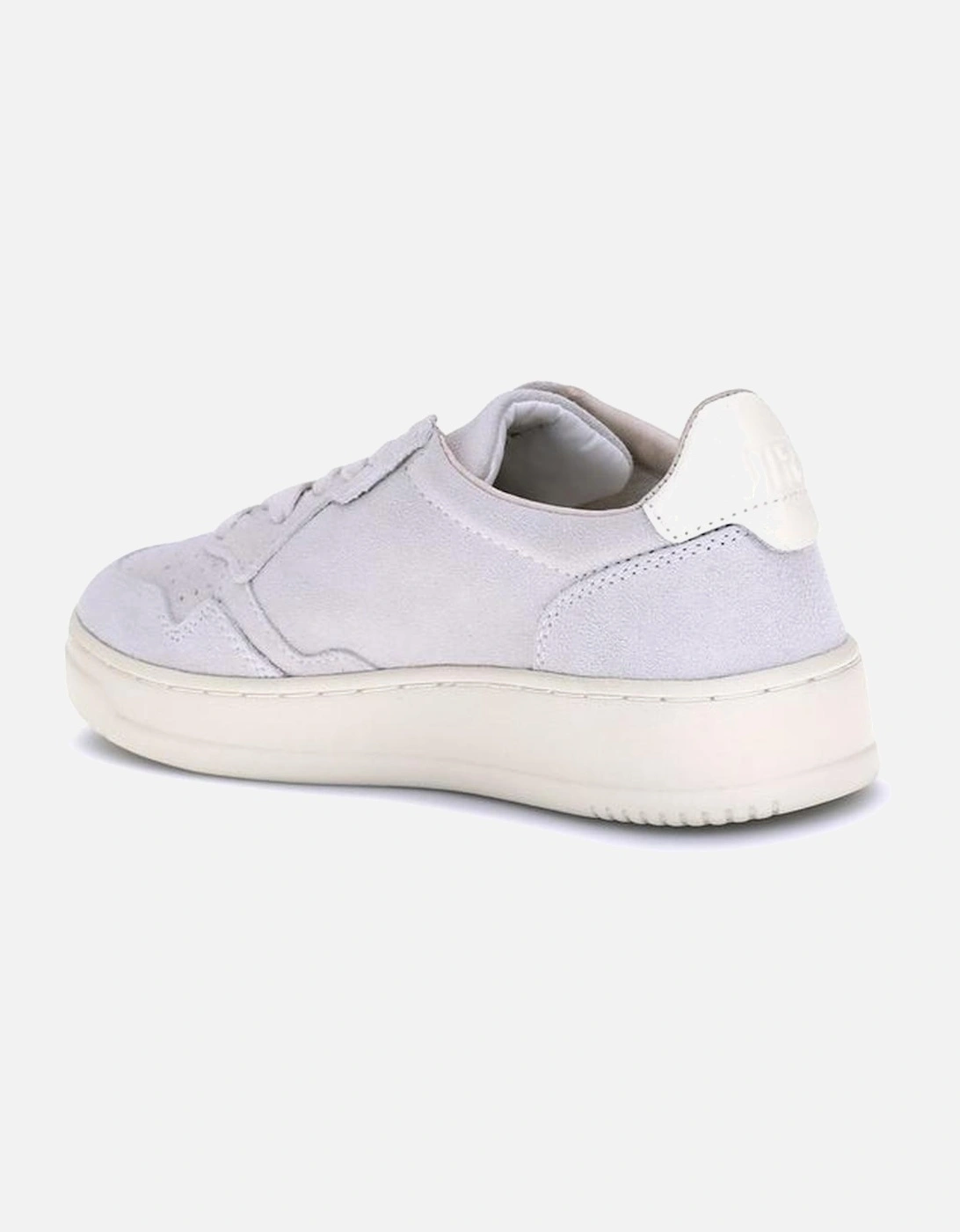 Medalist Low Leather Perforated Toe Sneakers Women - White