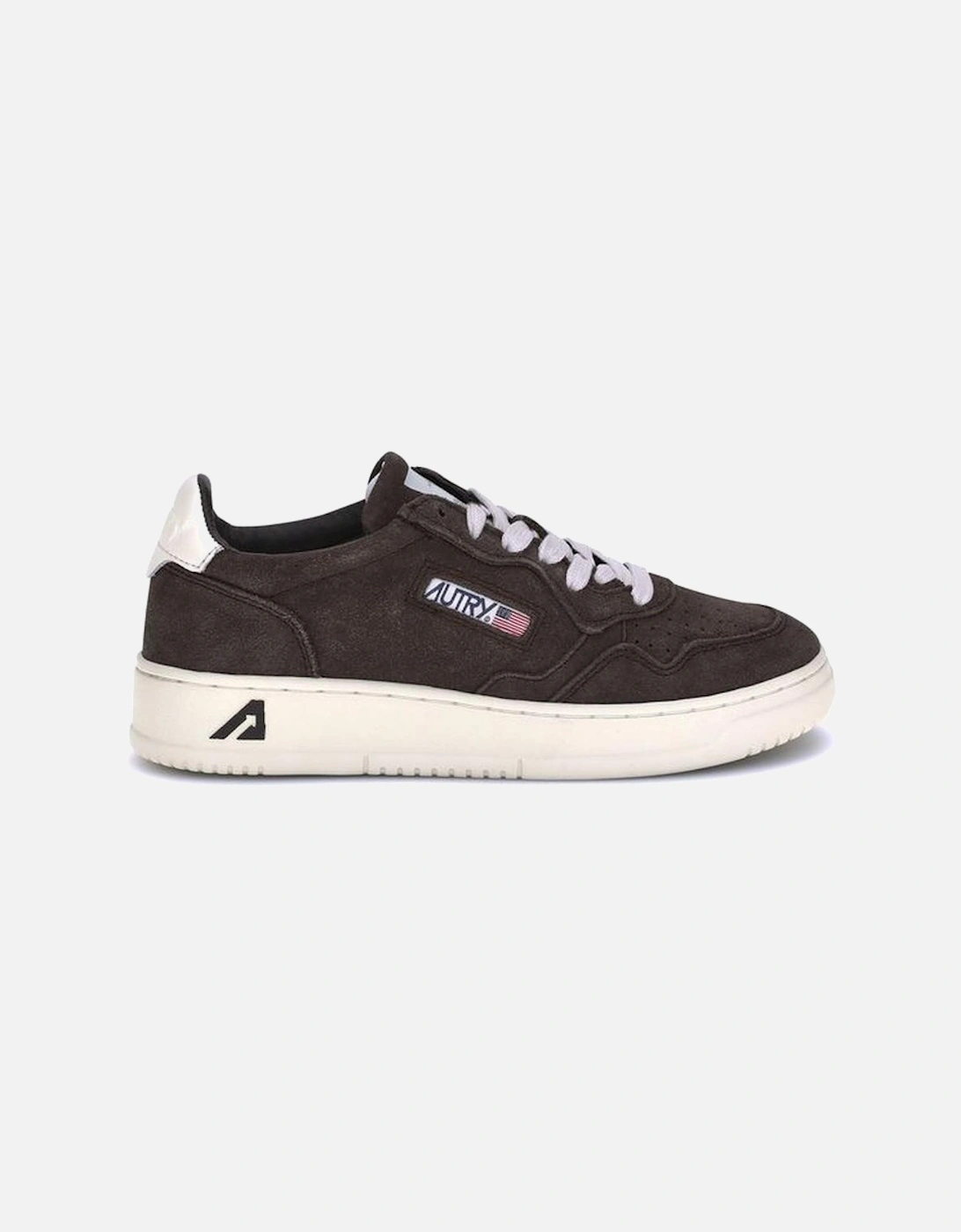 Medalist Low Suede Lace-Up Sneakers Women - Brown, 5 of 4
