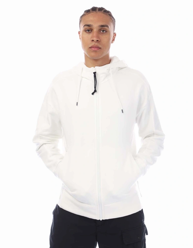 Diagonal Raised Fleece Goggle Hoodie