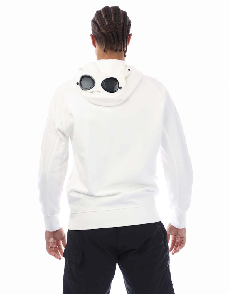 Diagonal Raised Fleece Goggle Hoodie