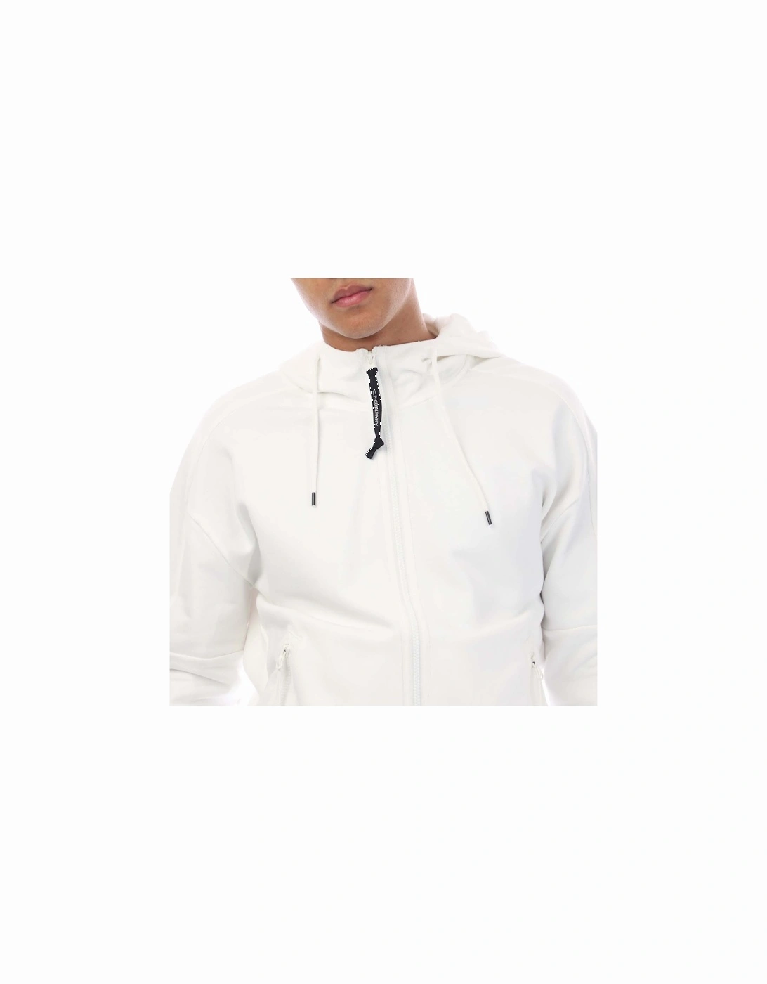 Diagonal Raised Fleece Goggle Hoodie