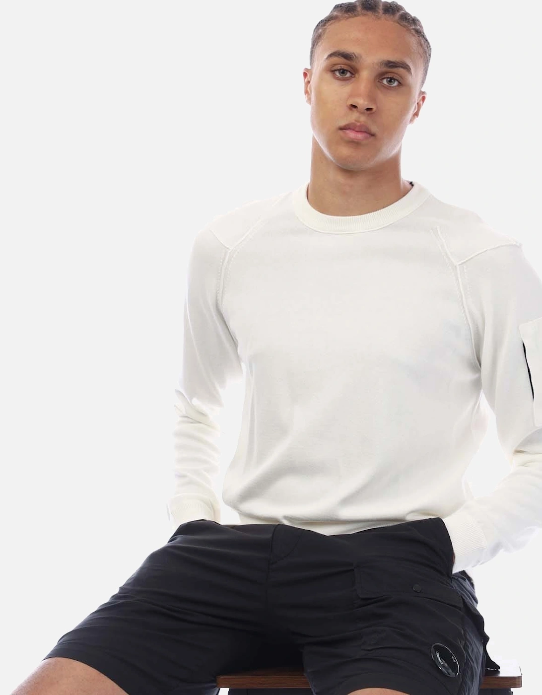 Sea Island Crewneck Lens Sweatshirt