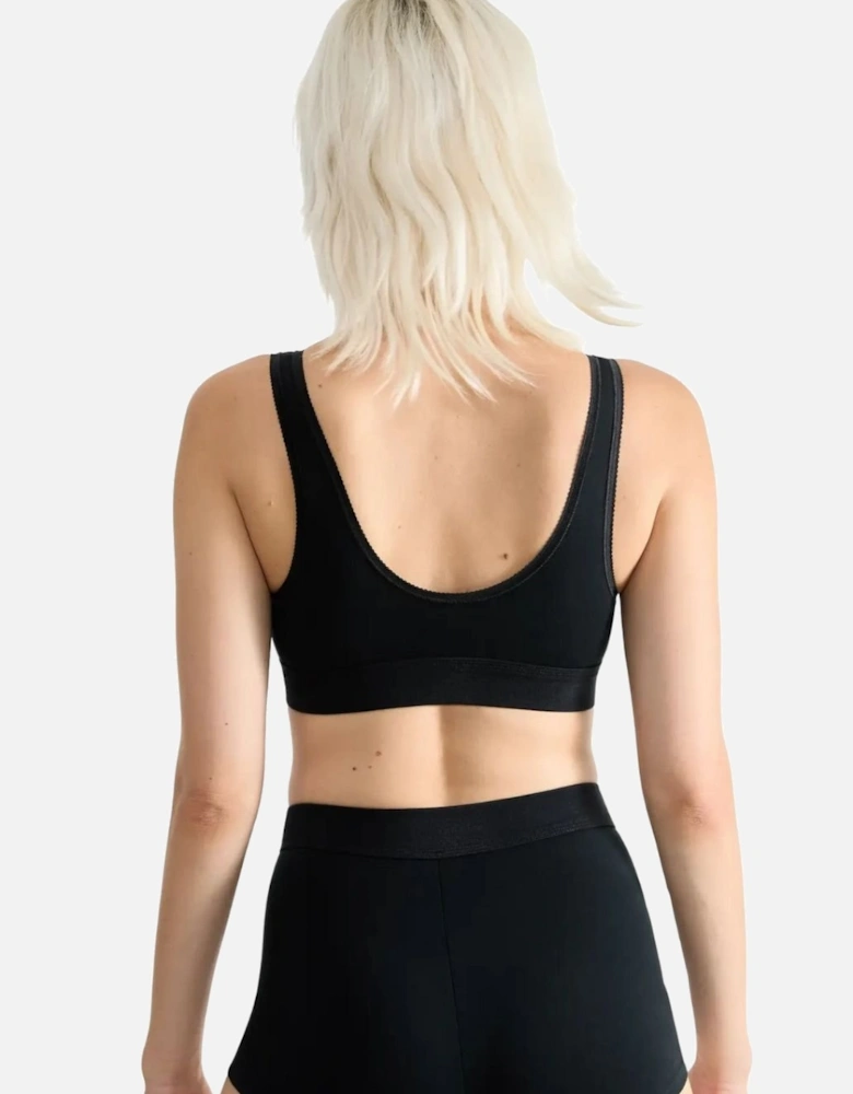 Double Comfort Top, Black