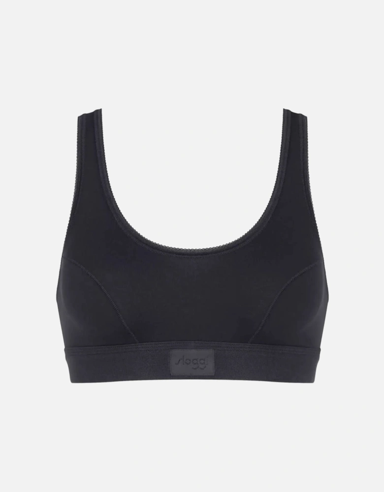 Double Comfort Top, Black