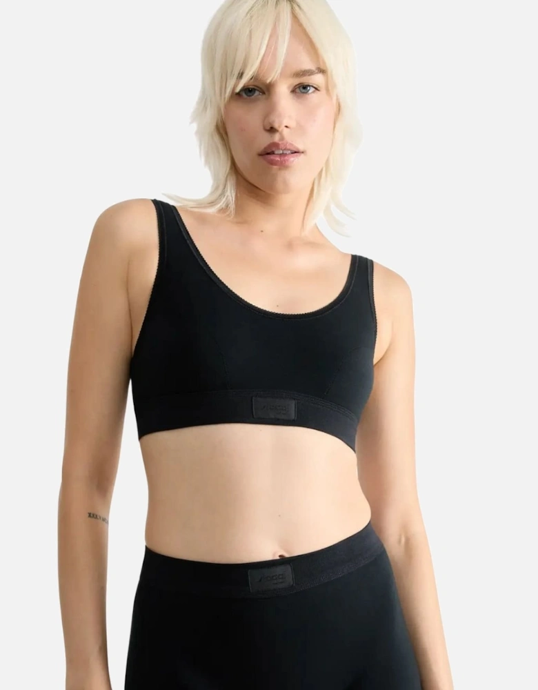 Double Comfort Top, Black