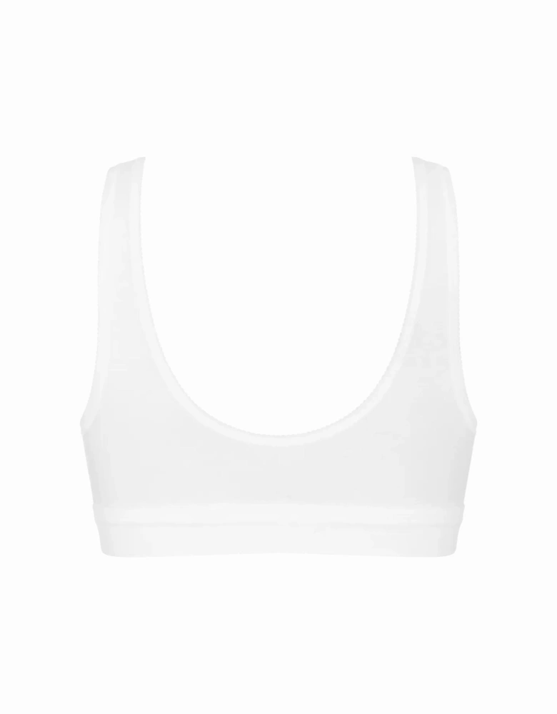 Double Comfort Top, White