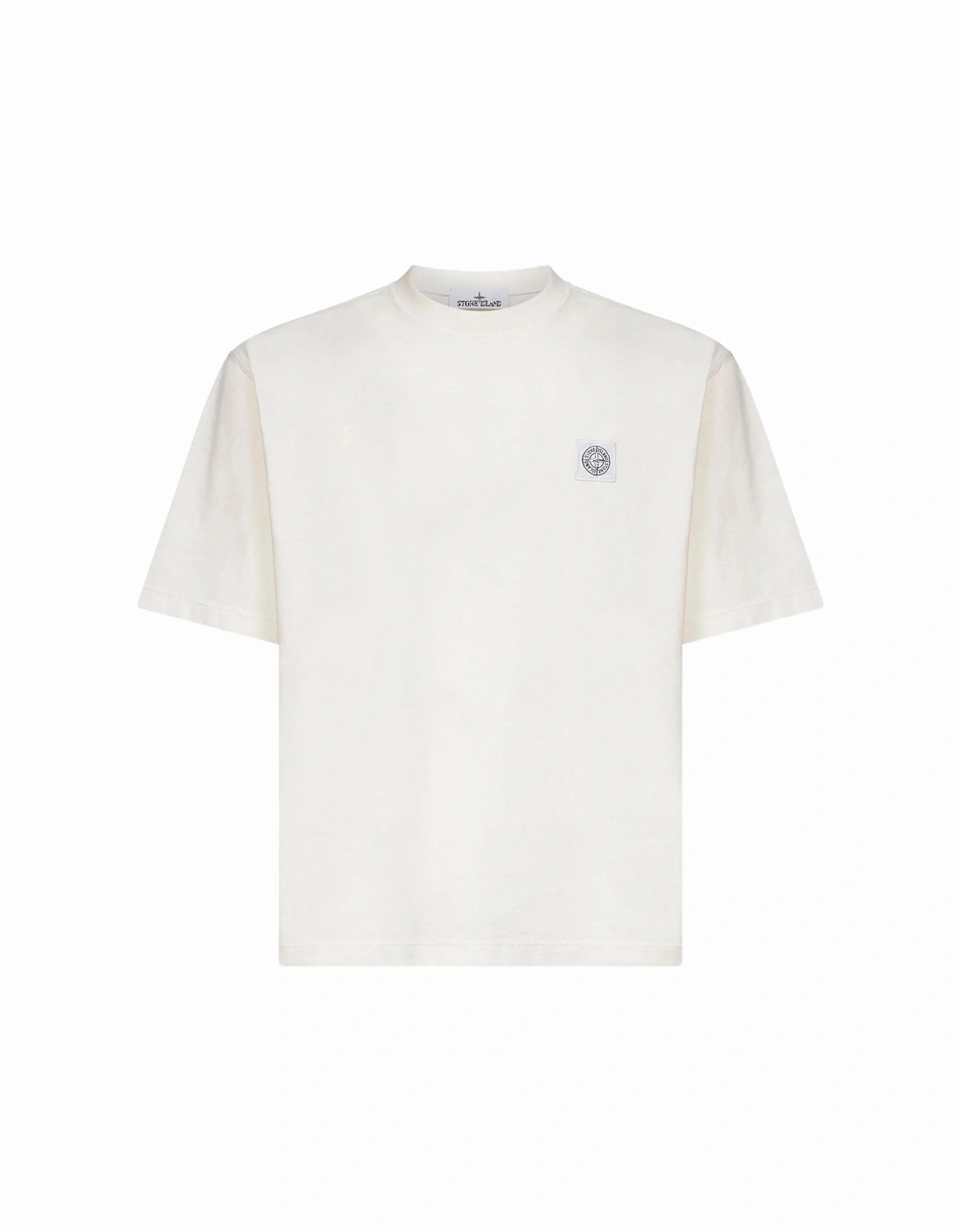 S0115 Compass Patch T-shirt Cream, 5 of 4