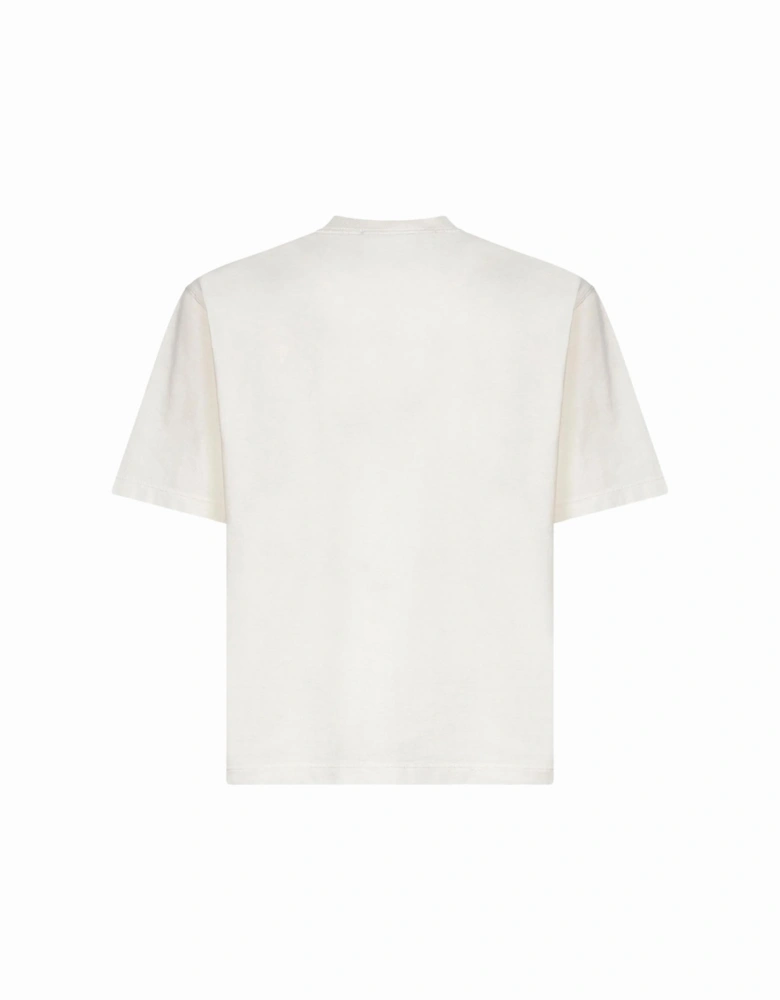 S0115 Compass Patch T-shirt Cream