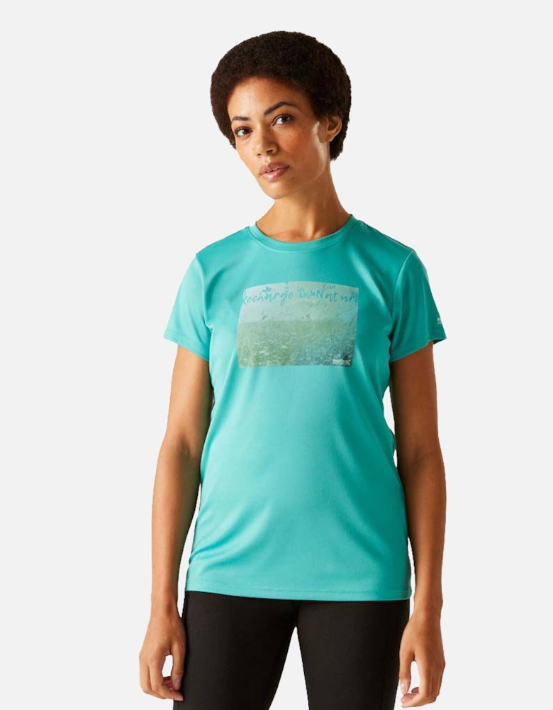 Womens/Ladies Fingal IX Grass T-Shirt