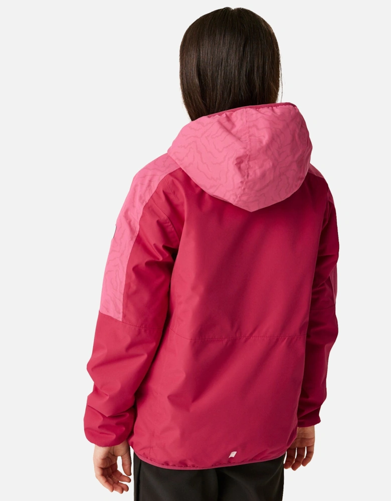 Childrens/Kids Volcanics VIII Terrain Print Reflective Jacket