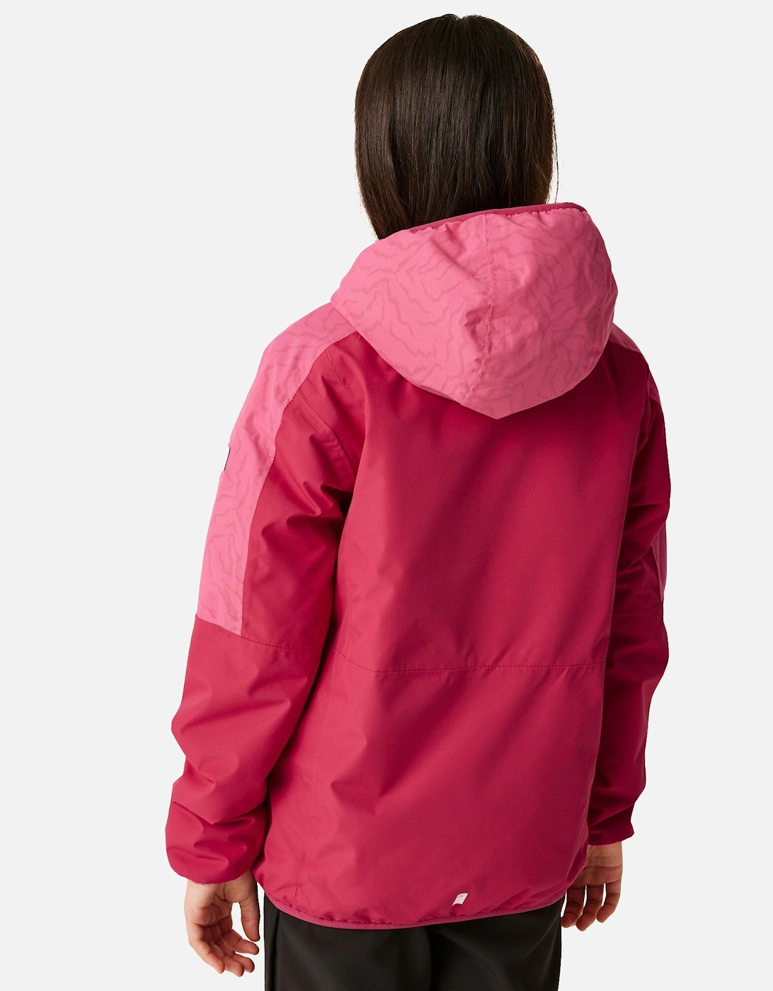 Childrens/Kids Volcanics VIII Terrain Print Reflective Jacket