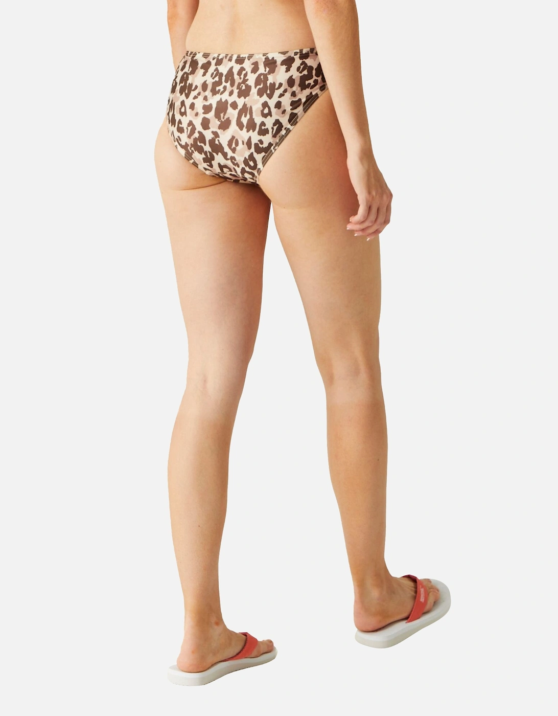 Womens/Ladies Aceana Leopard Print Bikini Bottoms