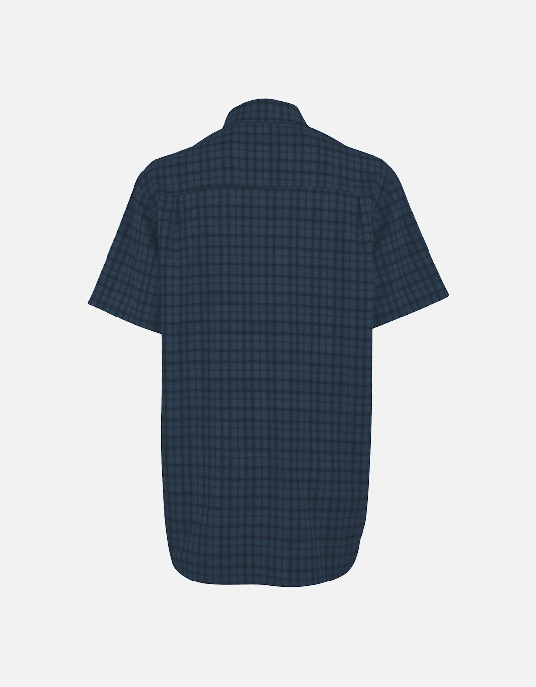 Mens Begarno Checked Short-Sleeved Shirt