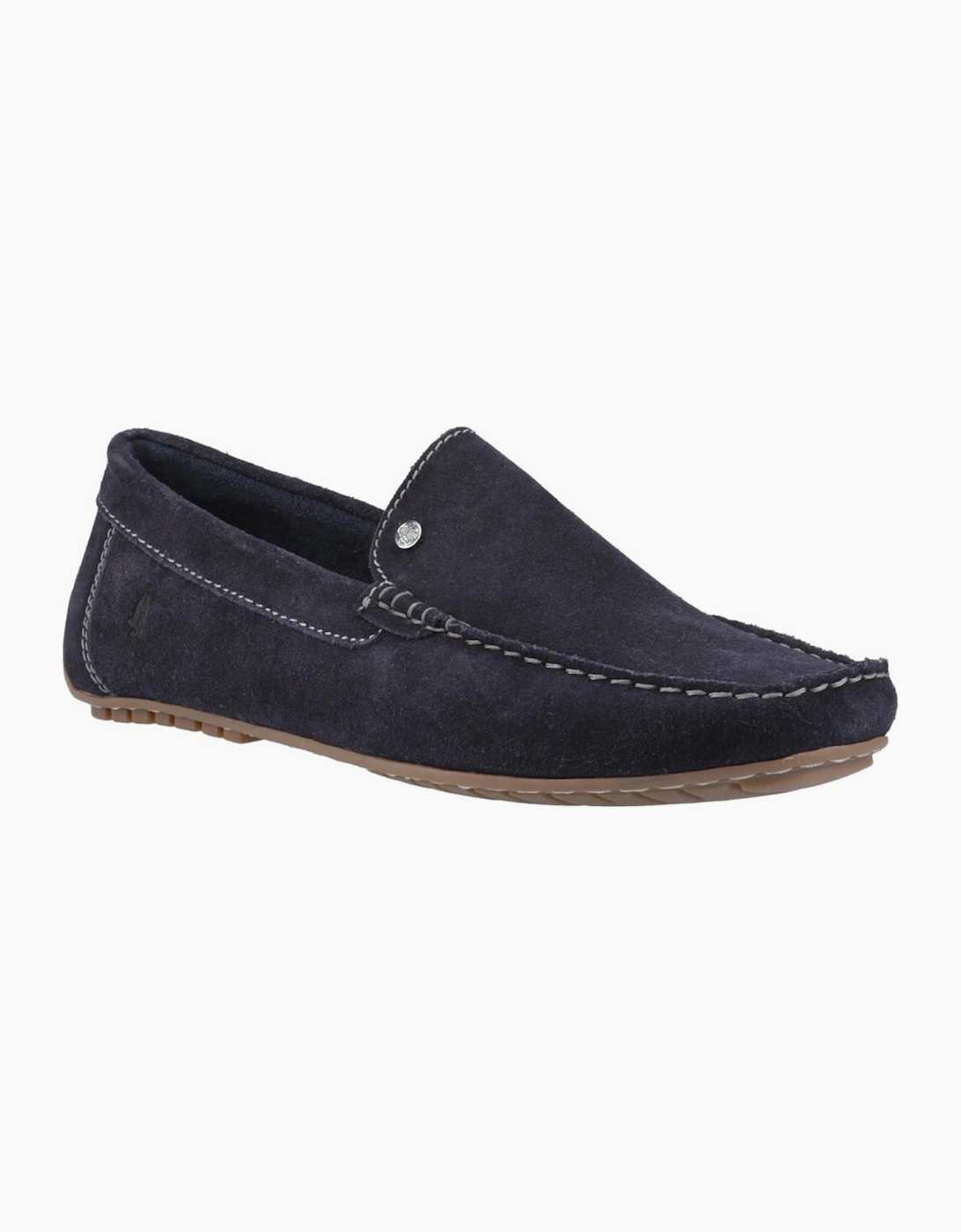 Hush Puppies Men's Navy Ralph Suede Shoes - Size 6
