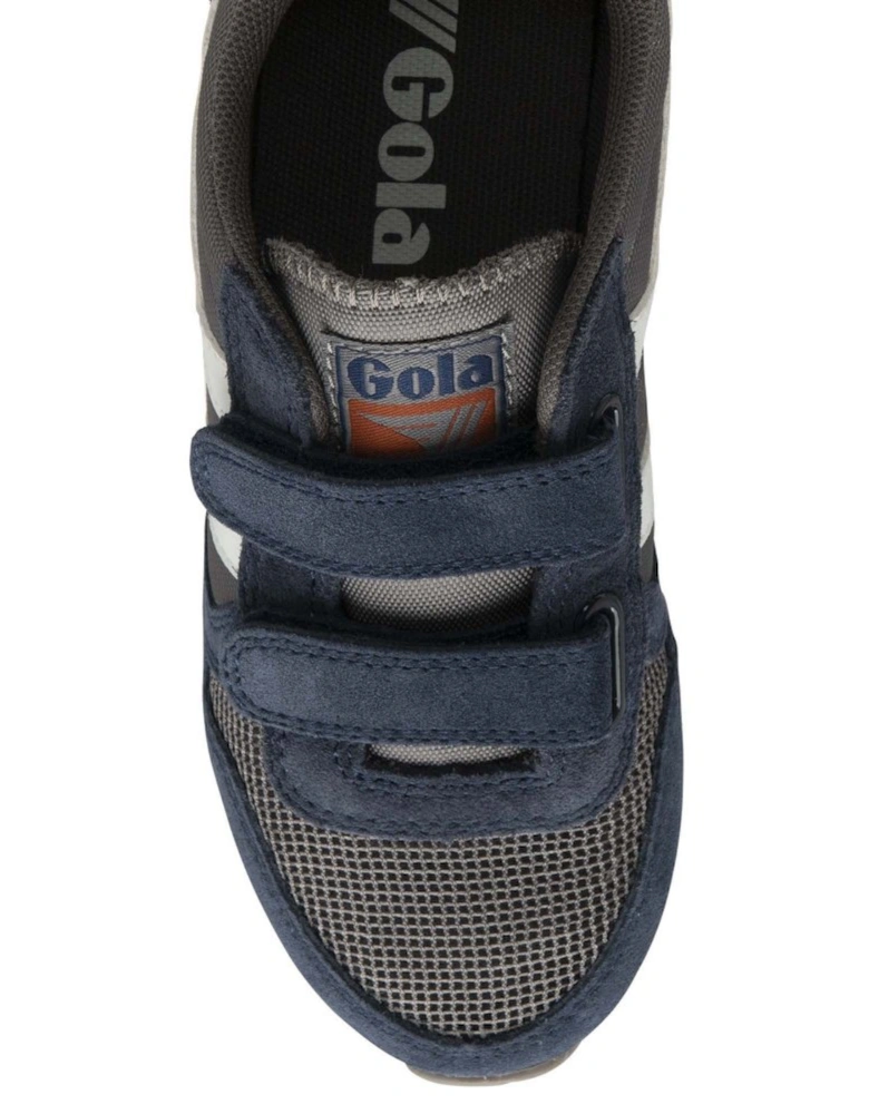 Daytona Strap Kids Trainers