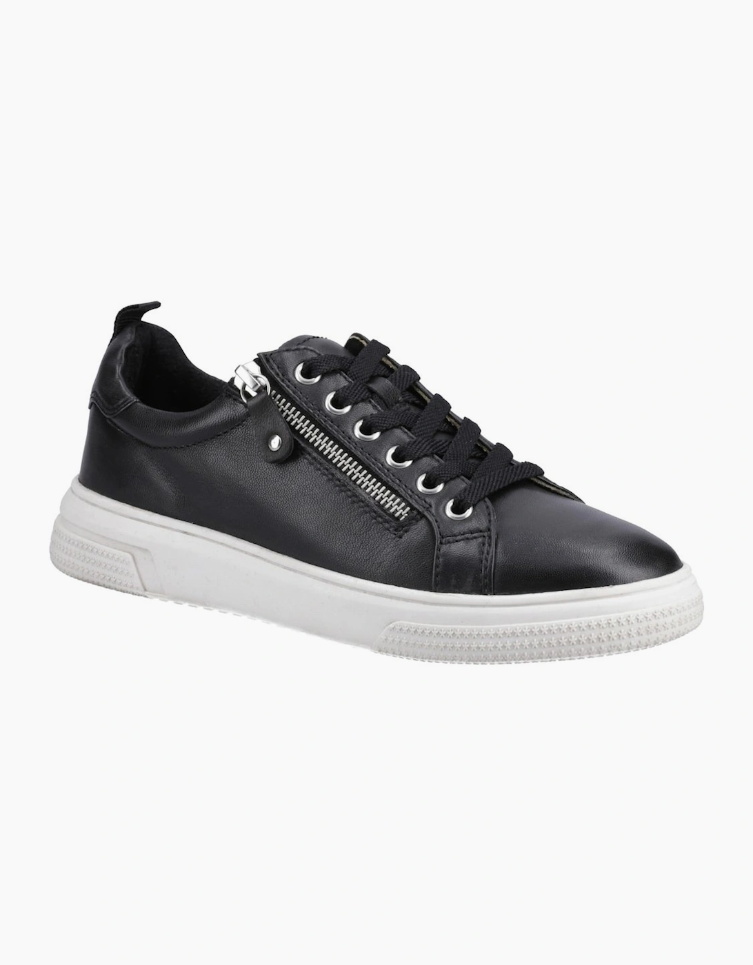 Hush Puppies Women's Black Martha Trainers - Size 8