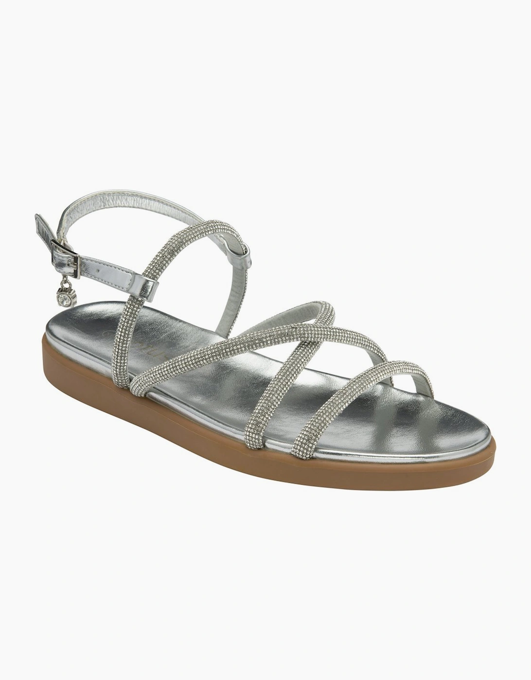 Lotus Women's Staci Womens Sandals - Silver - Size: 8