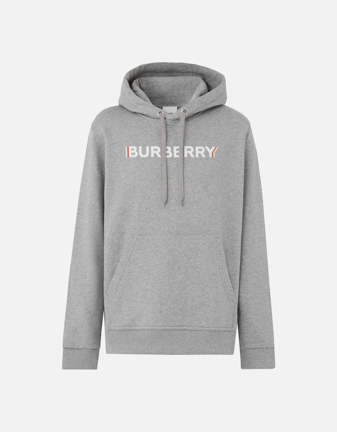 Farley Logo Printed Hoodie in Grey, 2 of 1