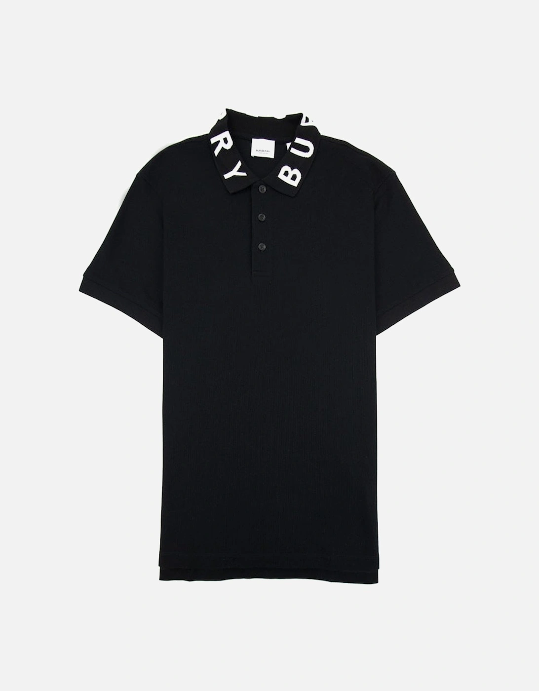 Ryland Block Collar Writing Polo in Black, 4 of 3