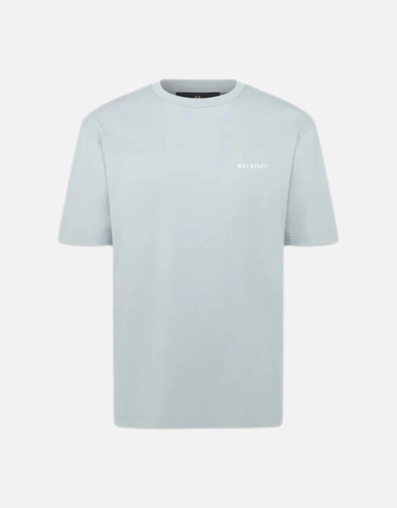 Border T-Shirt Quarry Blue