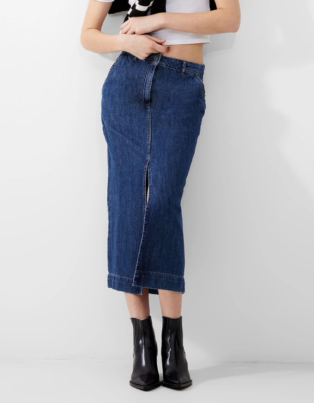 Women's Denver Midaxi Skirt Vintage, 5 of 4